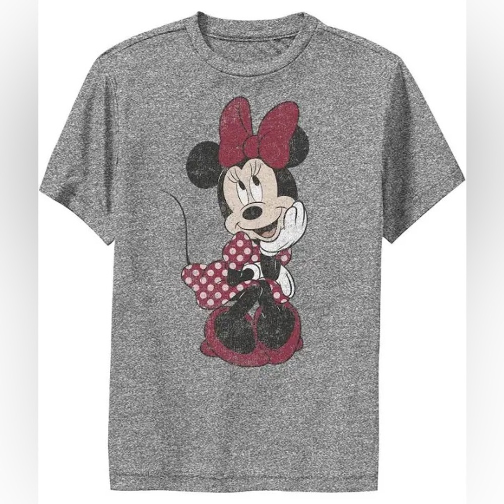 🐭DISNEY- Polka Dot Minnie T-Shirt, Size: XL, New without ticket